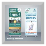 Rollup Star Flex Standee with Metal Stand